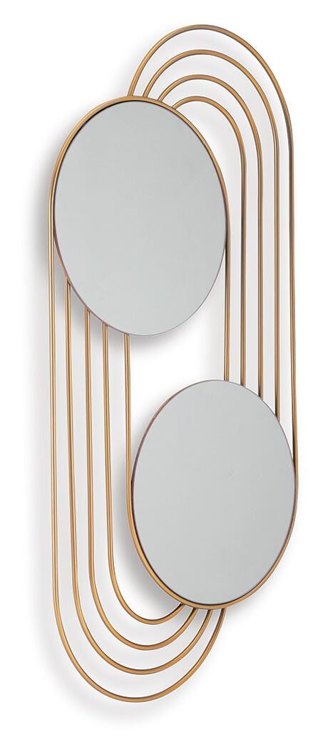 Warrenley Accent Mirror - A8010401 - product view or room setting; only mirror included (supplier image 3)