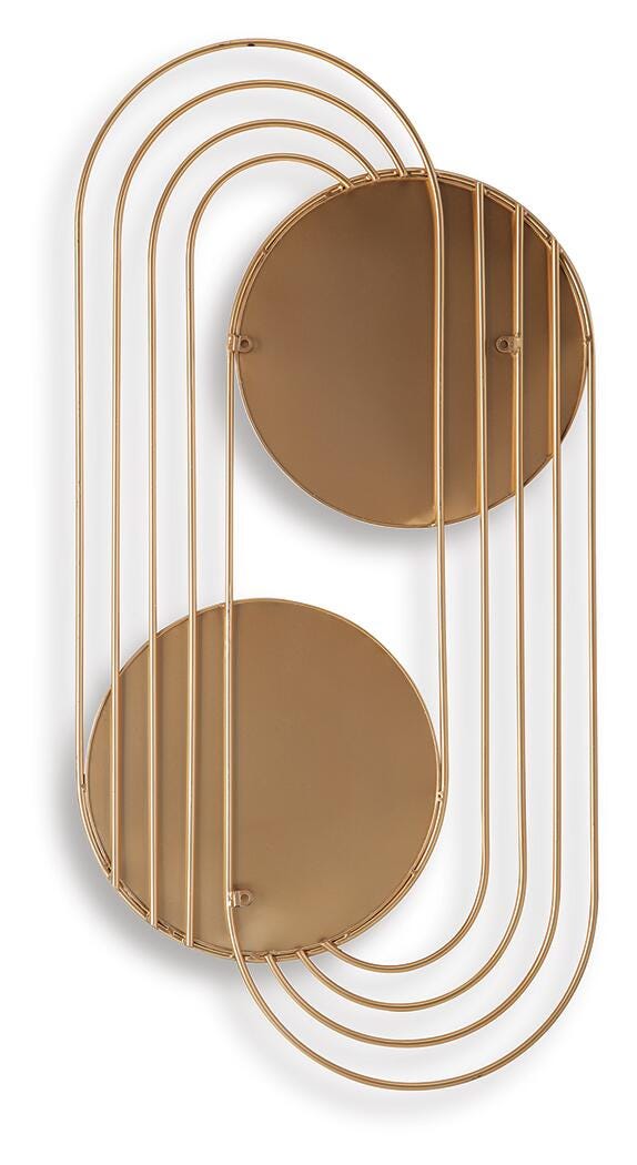 Warrenley Accent Mirror - A8010401 - product view or room setting; only mirror included (supplier image 5)