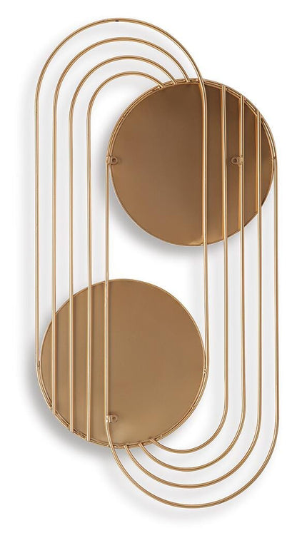 Warrenley Accent Mirror - A8010401 - product view or room setting; only mirror included (supplier image 5)