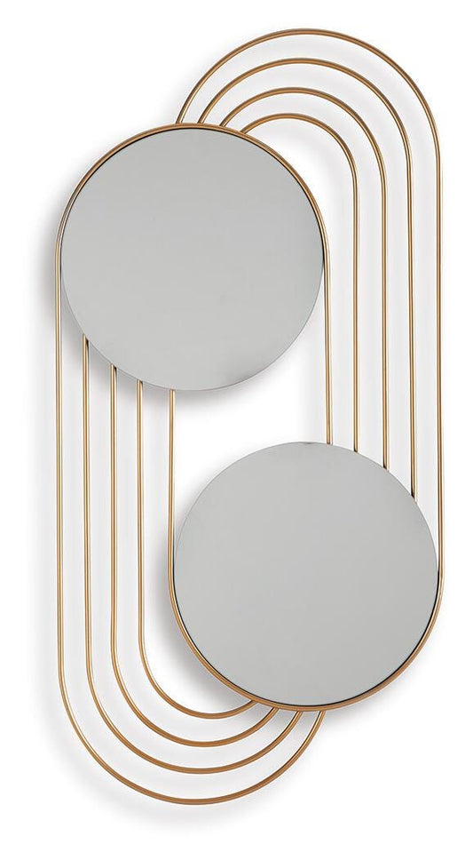 Warrenley Accent Mirror - A8010401 - product view or room setting; only mirror included (supplier image 1)