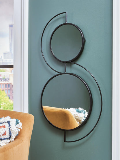 Shayham Accent Mirror - A8010402 - product view or room setting; only mirror included (supplier image 2)