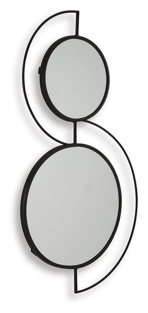 Shayham Accent Mirror - A8010402 - product view or room setting; only mirror included (supplier image 3)
