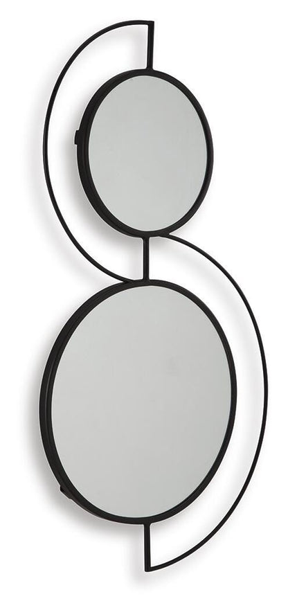 Shayham Accent Mirror - A8010402 - product view or room setting; only mirror included (supplier image 3)
