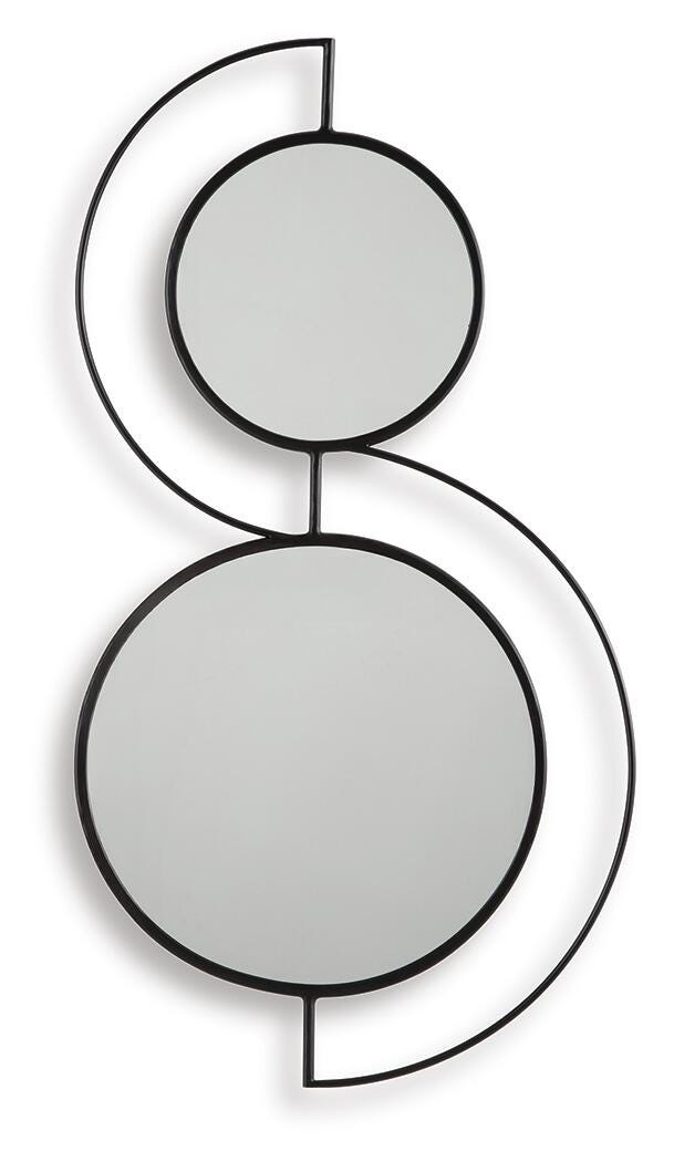 Shayham Accent Mirror - A8010402 - product view or room setting; only mirror included (supplier image 1)