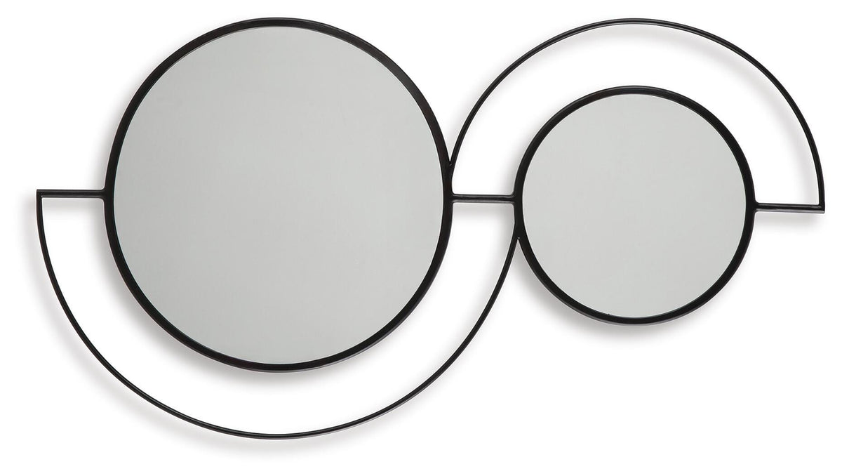 Shayham Accent Mirror - A8010402 - product view or room setting; only mirror included (supplier image 4)