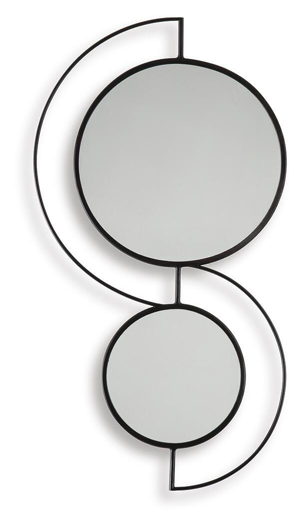 Shayham Accent Mirror - A8010402 - product view or room setting; only mirror included (supplier image 5)