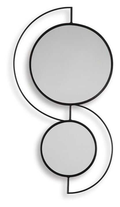 Shayham Accent Mirror - A8010402 - product view or room setting; only mirror included (supplier image 5)