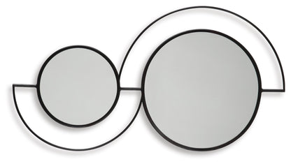 Shayham Accent Mirror - A8010402 - product view or room setting; only mirror included (supplier image 6)