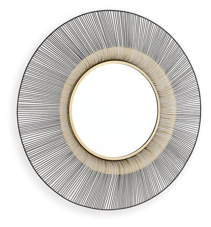 Dallmen Accent Mirror - A8010407 - product view or room setting; only mirror included (supplier image 3)