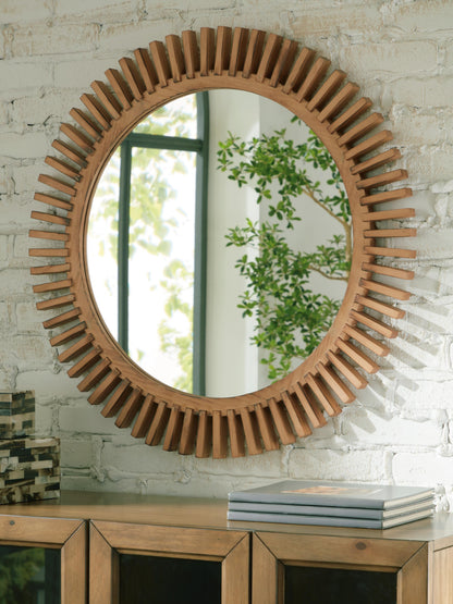 Tedwell Accent Mirror - A8010410 - product view or room setting; only mirror included (supplier image 2)
