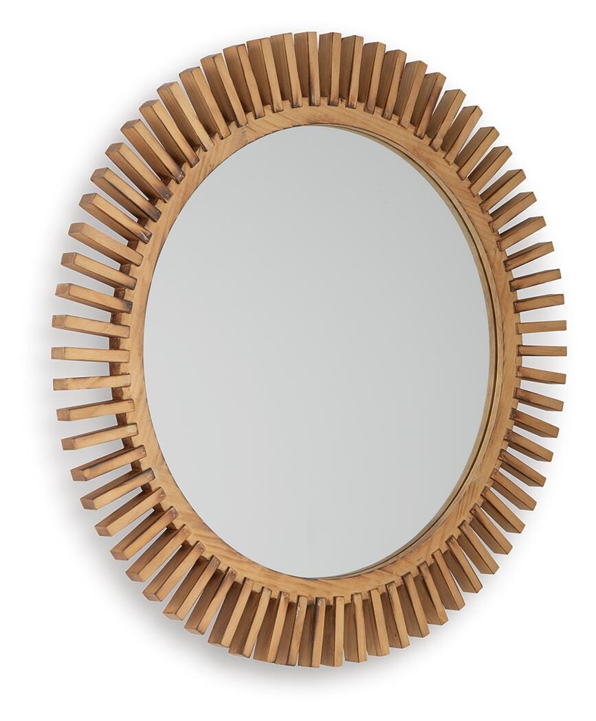 Tedwell Accent Mirror - A8010410 - product view or room setting; only mirror included (supplier image 3)