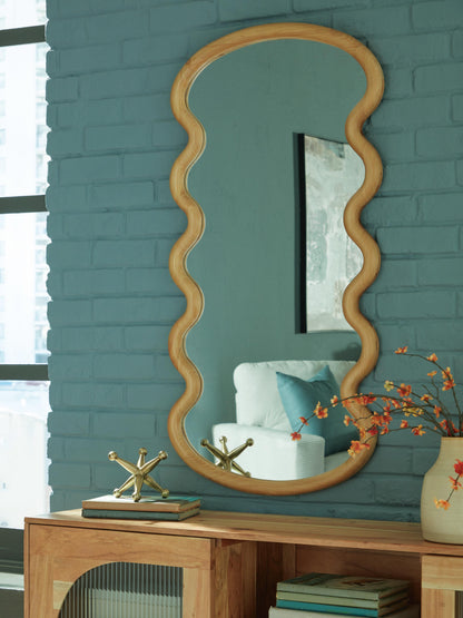 Serendis Accent Mirror - A8010412 - product view or room setting; only mirror included (supplier image 2)