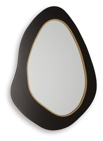 Kierlock Accent Mirror - A8010414 - product view or room setting; only mirror included (supplier image 3)
