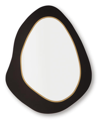 Kierlock Accent Mirror - A8010414 - product view or room setting; only mirror included (supplier image 1)