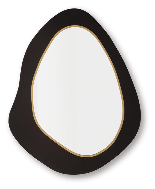 Kierlock Accent Mirror - A8010414 - product view or room setting; only mirror included (supplier image 1)