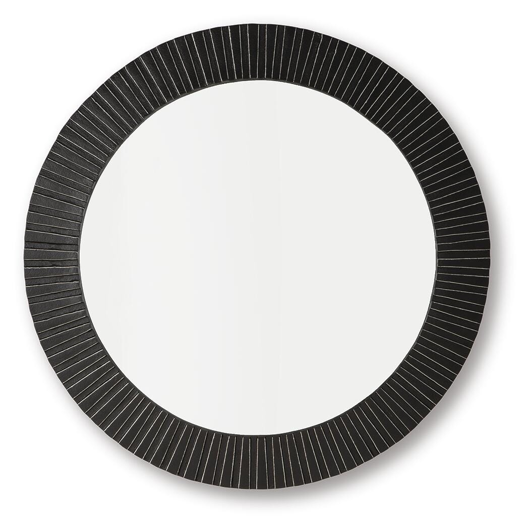 Ozias Accent Mirror - A8010417 - product view or room setting; only mirror included (supplier image 1)