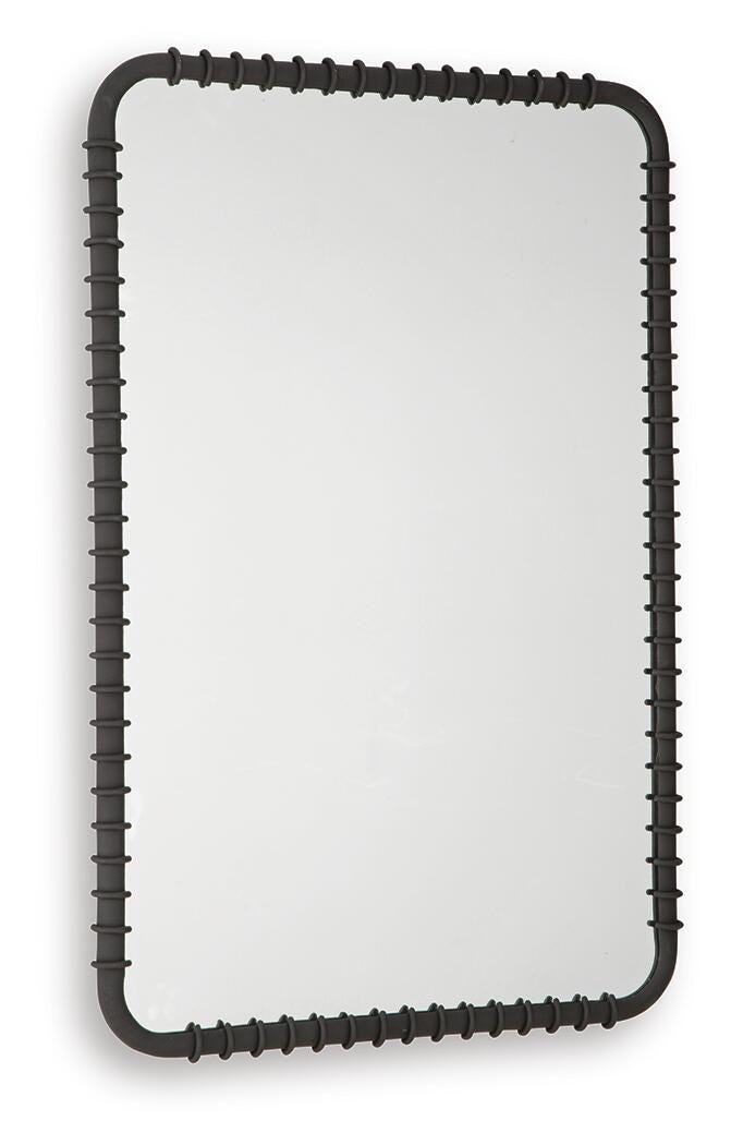 Judlow Accent Mirror - A8010419 - product view or room setting; only mirror included (supplier image 3)