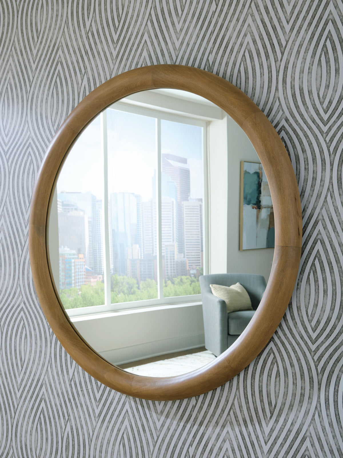 Yadiel Accent Mirror - A8010426 - product view or room setting; only mirror included (supplier image 2)