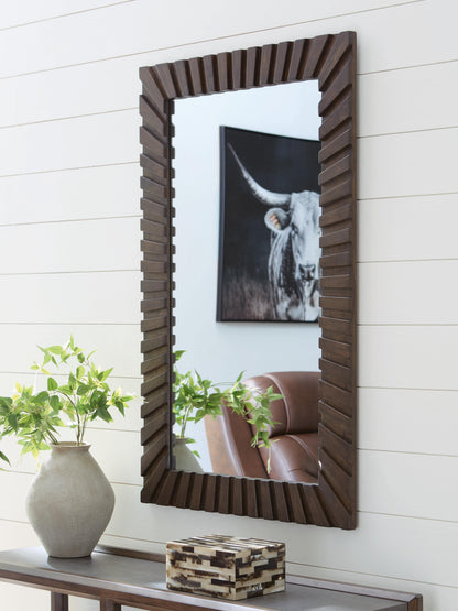 Advin Accent Mirror - A8010428 - product view or room setting; only mirror included (supplier image 2)