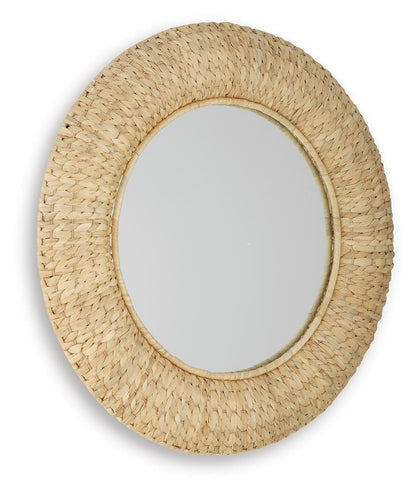 Briggsburg Accent Mirror - A8010437 - product view or room setting; only mirror included (supplier image 3)