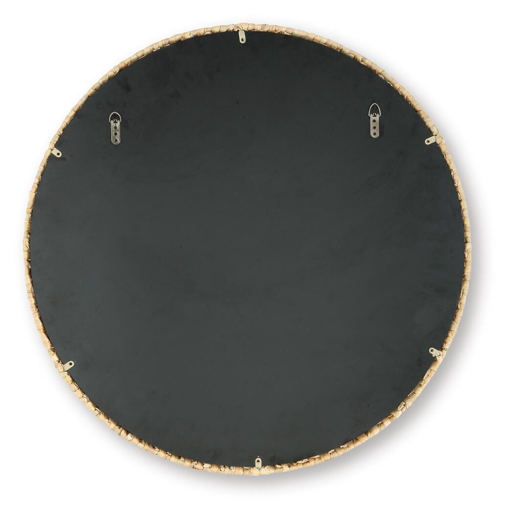 Briggsburg Accent Mirror - A8010437 - product view or room setting; only mirror included (supplier image 4)