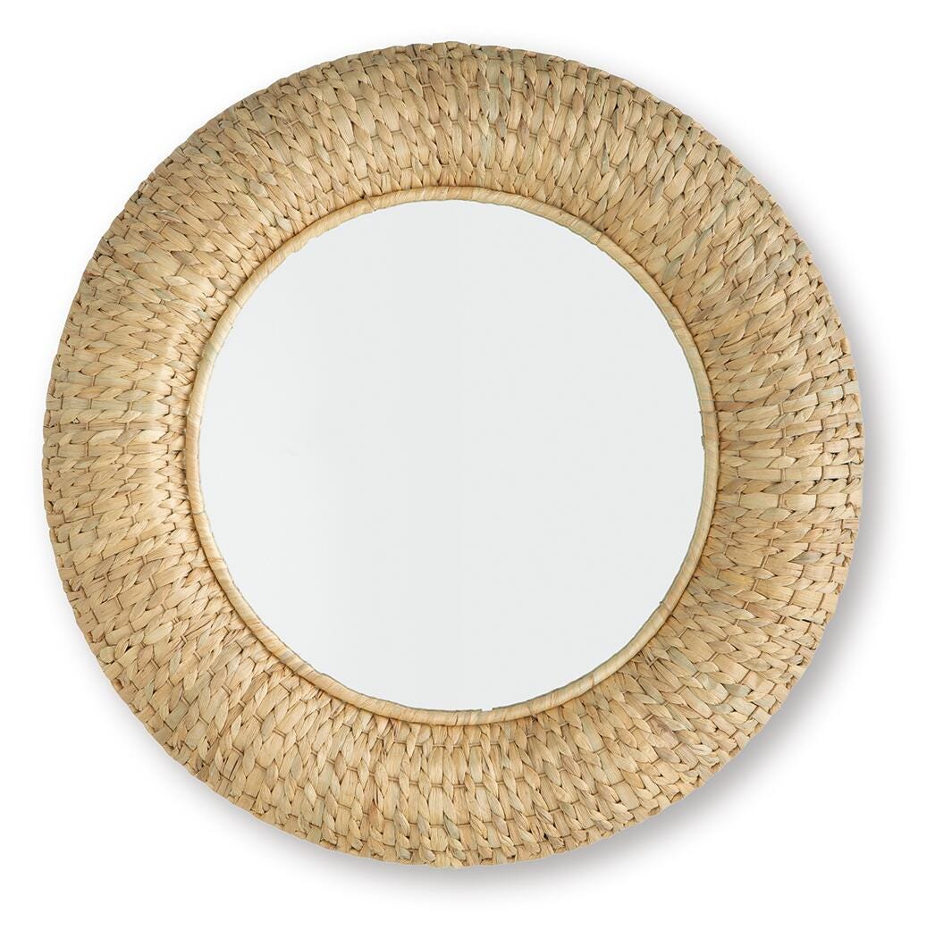 Briggsburg Accent Mirror - A8010437 - product view or room setting; only mirror included (supplier image 1)