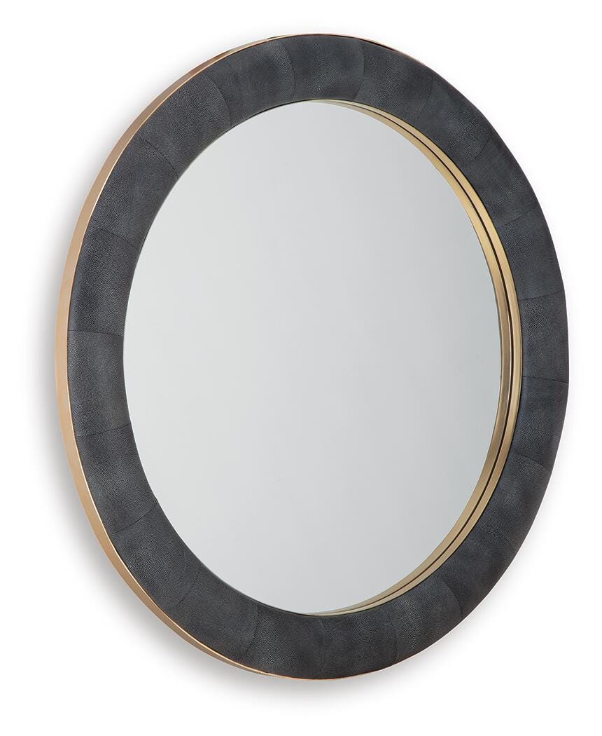 Corinsworth Accent Mirror - A8010456 - product view or room setting; only mirror included (supplier image 3)