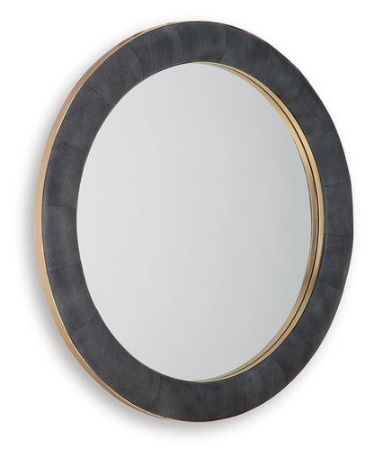 Corinsworth Accent Mirror - A8010456 - product view or room setting; only mirror included (supplier image 3)