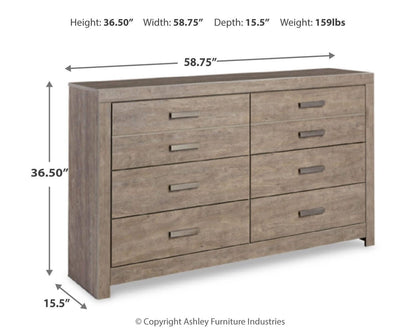 Culverbach Dresser - B070-31 - approximate manufacturer dimensions (supplier image 4)