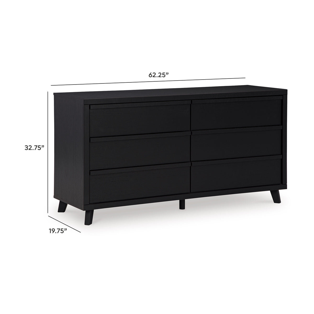 Danziar Dresser - B1013-231 - approximate manufacturer dimensions (supplier image 8)