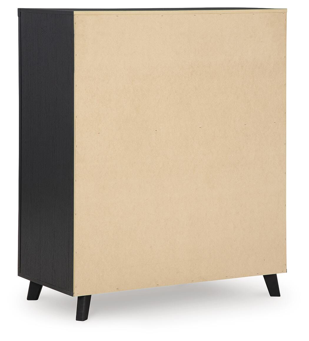 Danziar Wide Chest of Drawers - B1013-345 - product view or room setting; only chest included (supplier image 6)