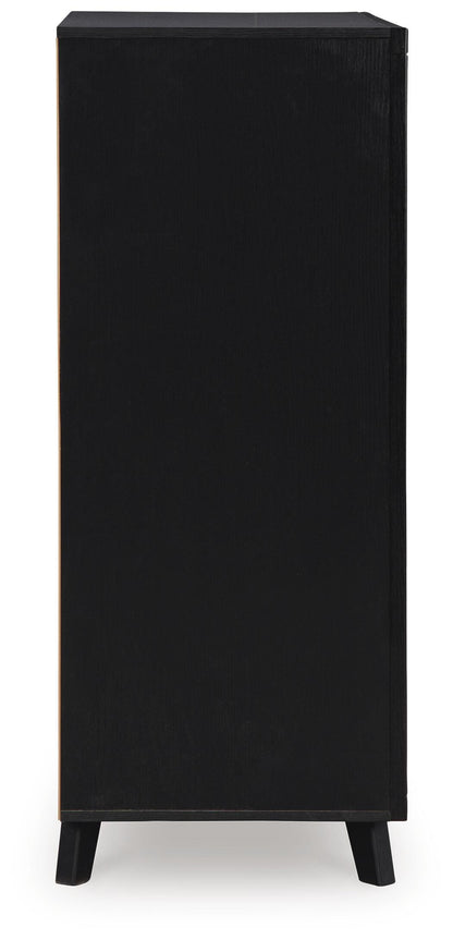Danziar Wide Chest of Drawers - B1013-345 - product view or room setting; only chest included (supplier image 5)