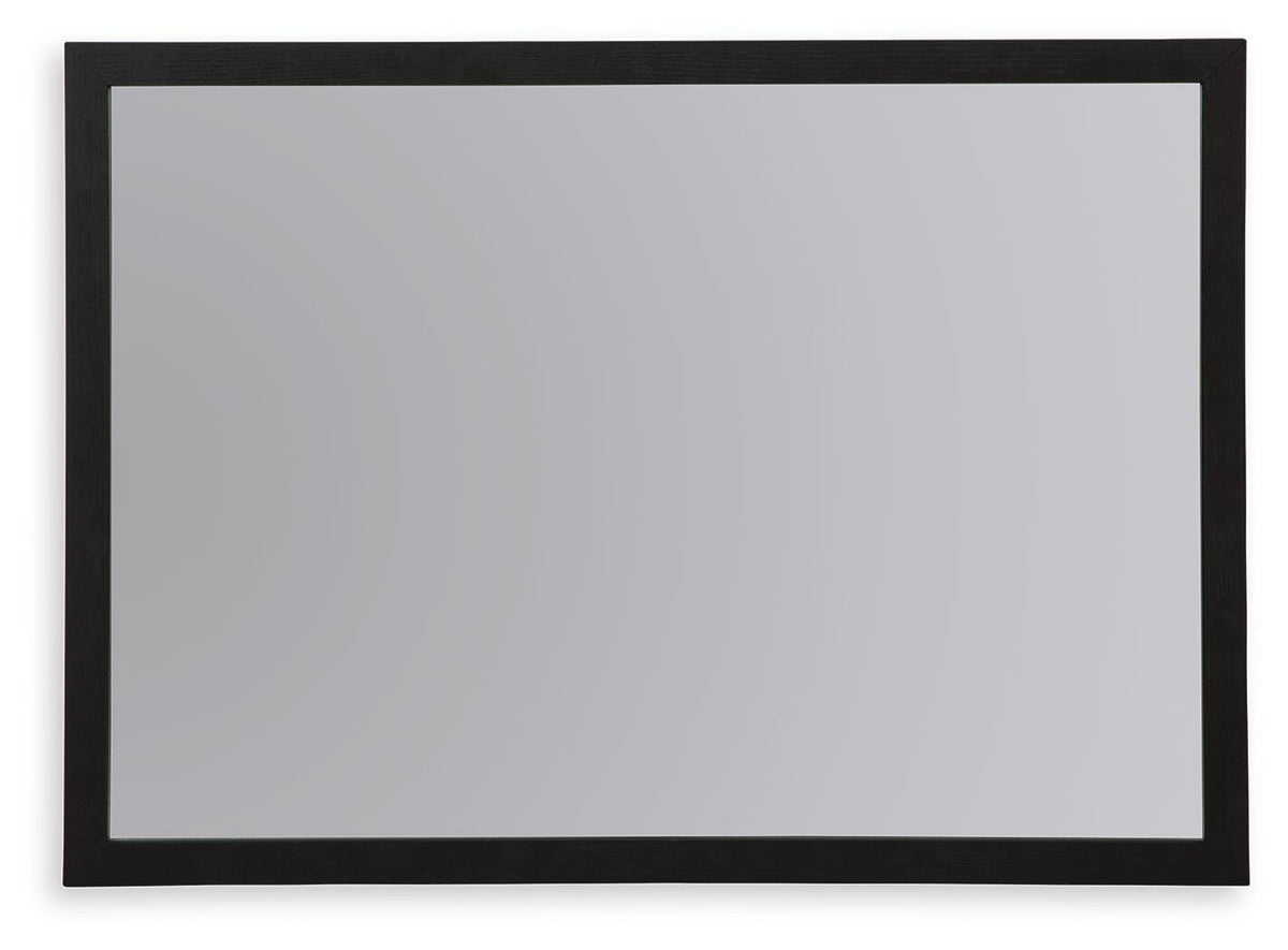 Danziar Bedroom Mirror - B1013-36 - product view or room setting; only mirror included (supplier image 2)