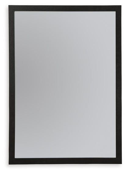 Danziar Bedroom Mirror - B1013-36 - product view or room setting; only mirror included (supplier image 3)