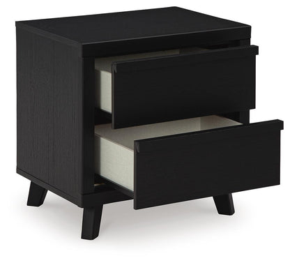 Danziar Nightstand - B1013-92 - product view or room setting; only nightstand included (supplier image 3)