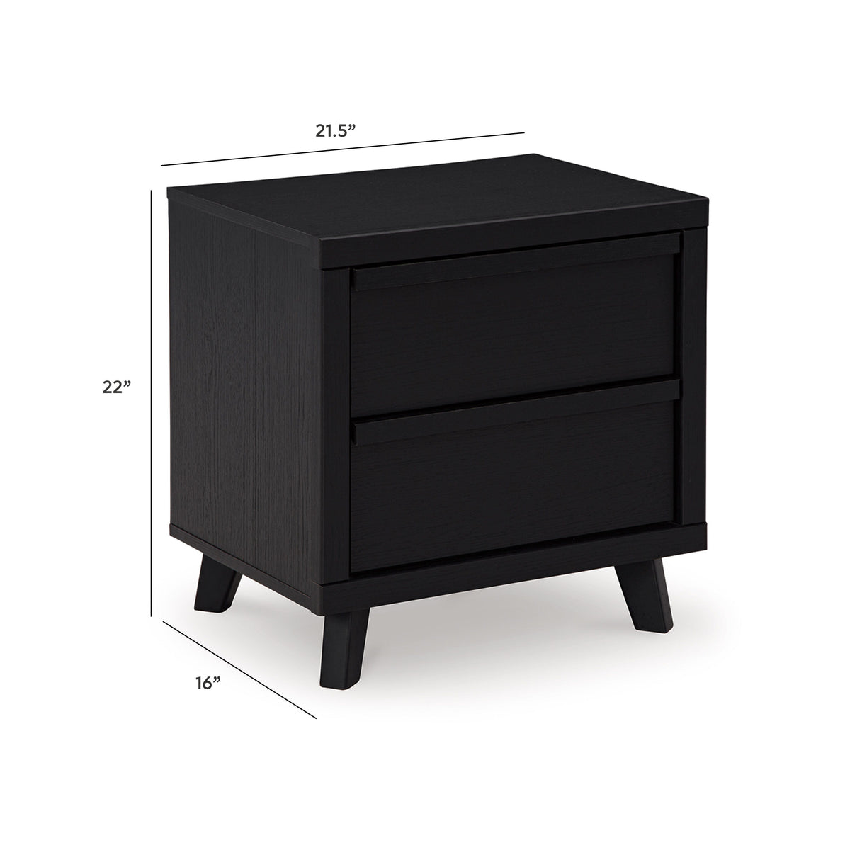 Danziar Nightstand - B1013-92 - approximate manufacturer dimensions (supplier image 7)