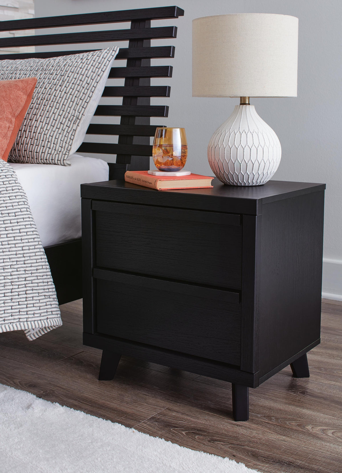 Danziar Nightstand - B1013-92 - product view or room setting; only nightstand included (supplier image 2)