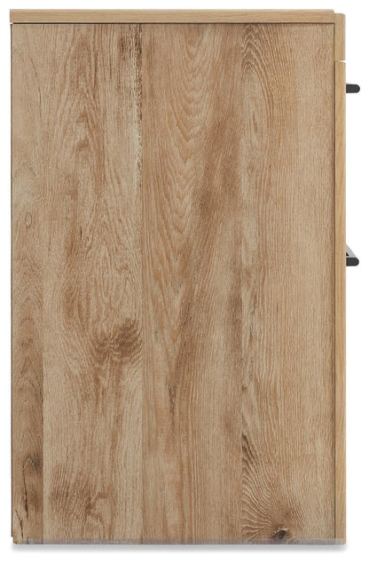 Hyanna Nightstand - B1050-92 - product view or room setting; only nightstand included (supplier image 5)