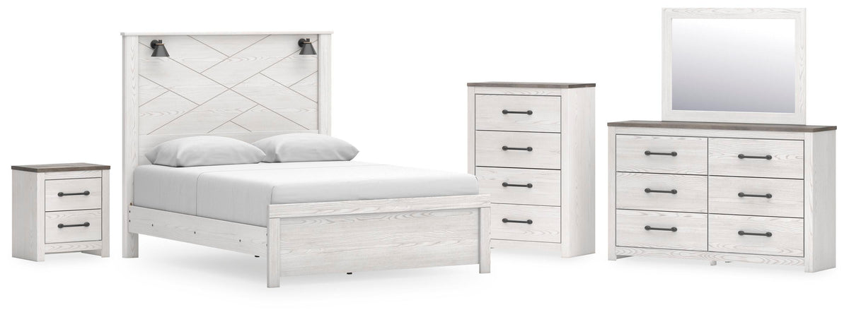Gerridan Bedroom Sets - B1190B37 - product view or room setting; complete kit and included component views (supplier image 131)