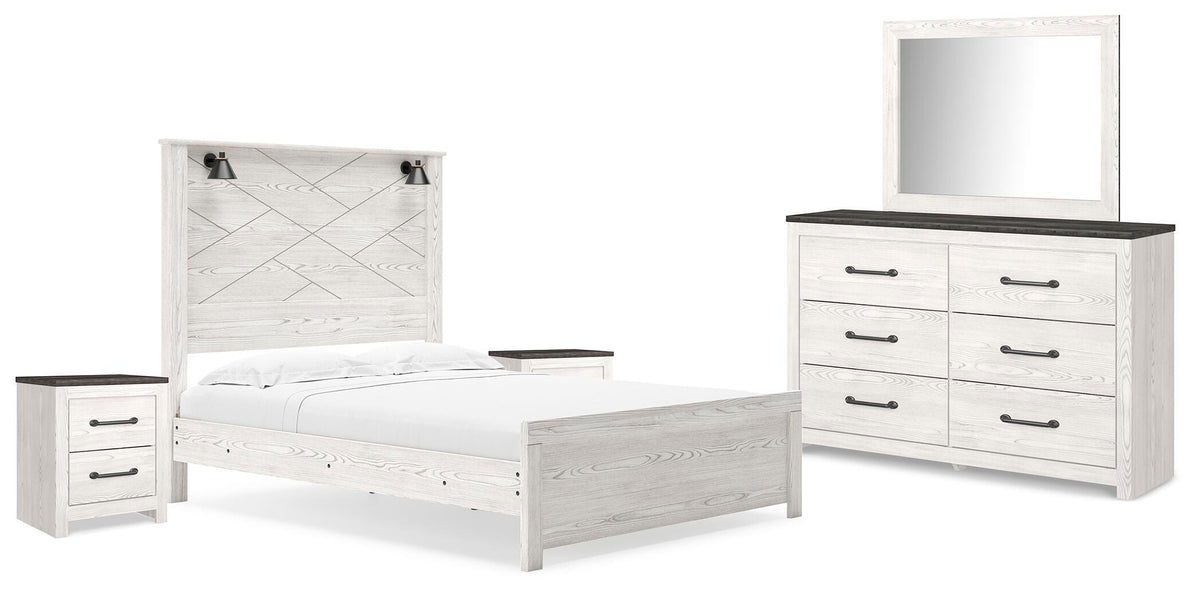 Gerridan Bedroom Sets - B1190B17 - product view or room setting; complete kit and included component views (supplier image 97)