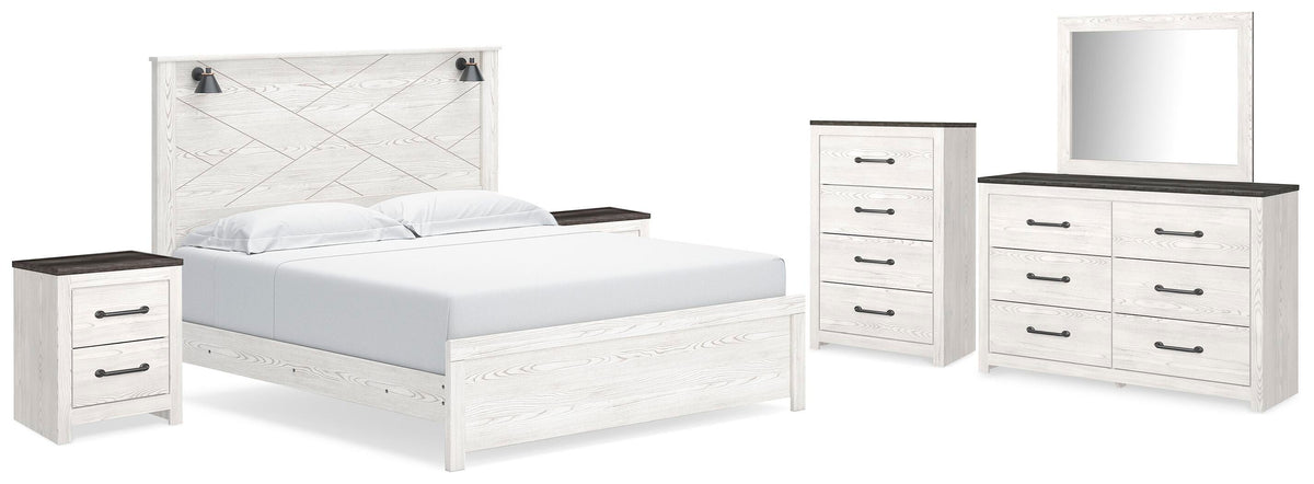 Gerridan Bedroom Sets - B1190B28 - product view or room setting; complete kit and included component views (supplier image 116)