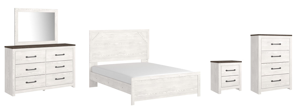 Gerridan Bedroom Sets - B1190B14 - product view or room setting; complete kit and included component views (supplier image 57)