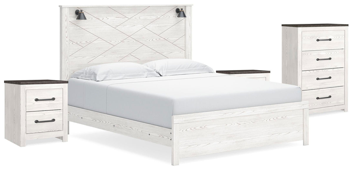 Gerridan Bedroom Sets - B1190B25 - product view or room setting; complete kit and included component views (supplier image 114)