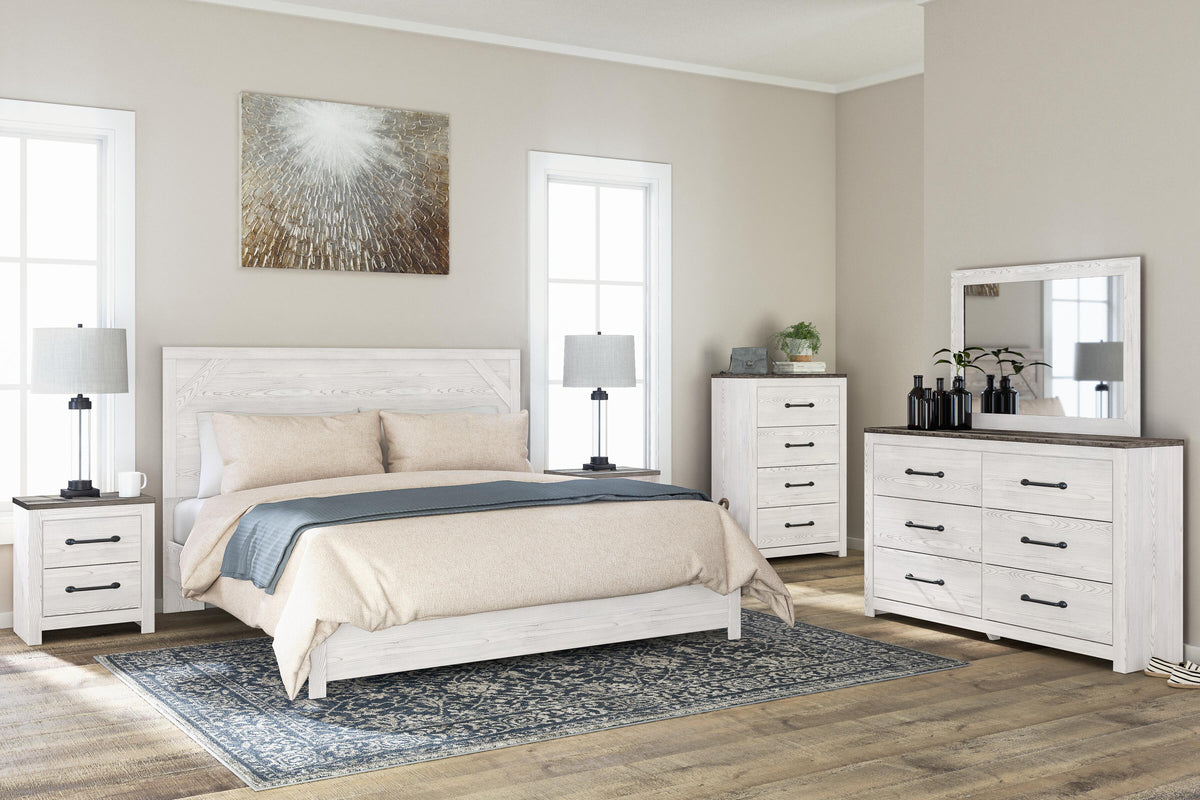 Gerridan Bedroom Sets - B1190B10, B1190B19, B1190B23, B1190B27, B1190B29, B1190B32, B1190B35, B1190B41 - product view or room setting; complete kit and included component views (supplier image 73)
