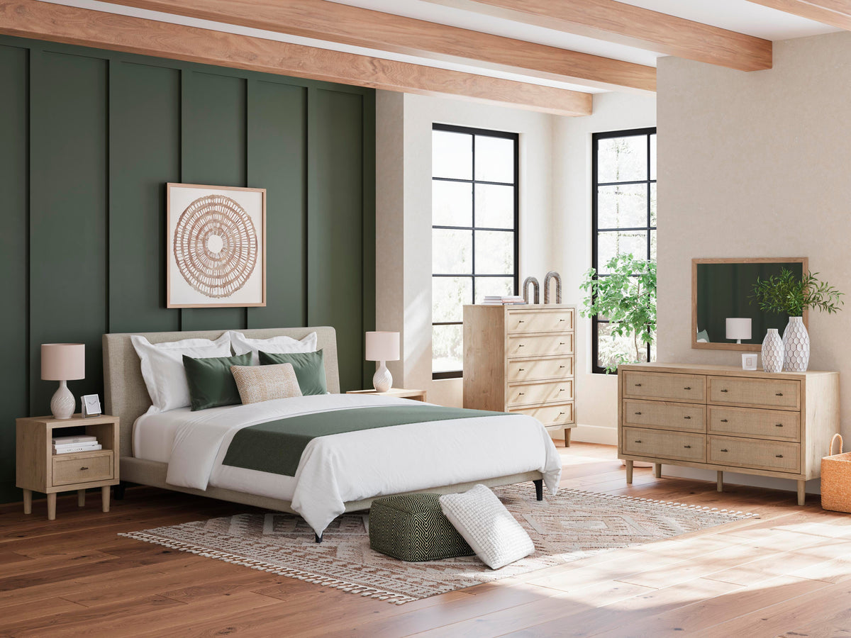 Cielden Nightstand - B1199-91 - product view or room setting; only nightstand included (supplier image 13)