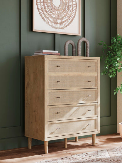 Cielden Chest of Drawers - B1199-345 - product view or room setting; only chest included (supplier image 2)