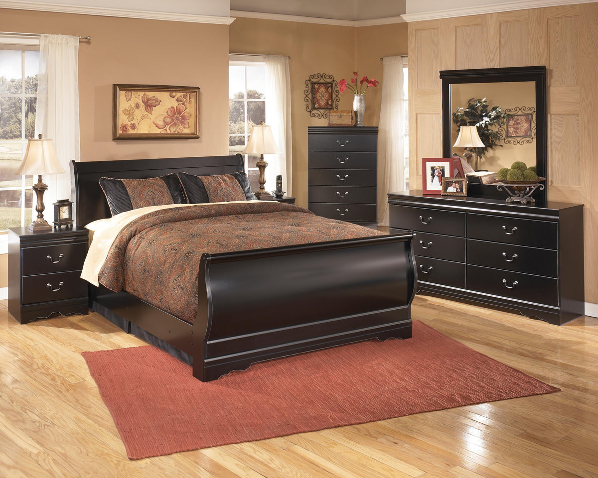 Huey Vineyard Chest of Drawers - B128-46 - product view or room setting; only chest included (supplier image 5)