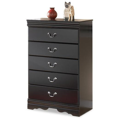 Huey Vineyard Chest of Drawers - B128-46 - product view or room setting; only chest included (supplier image 2)