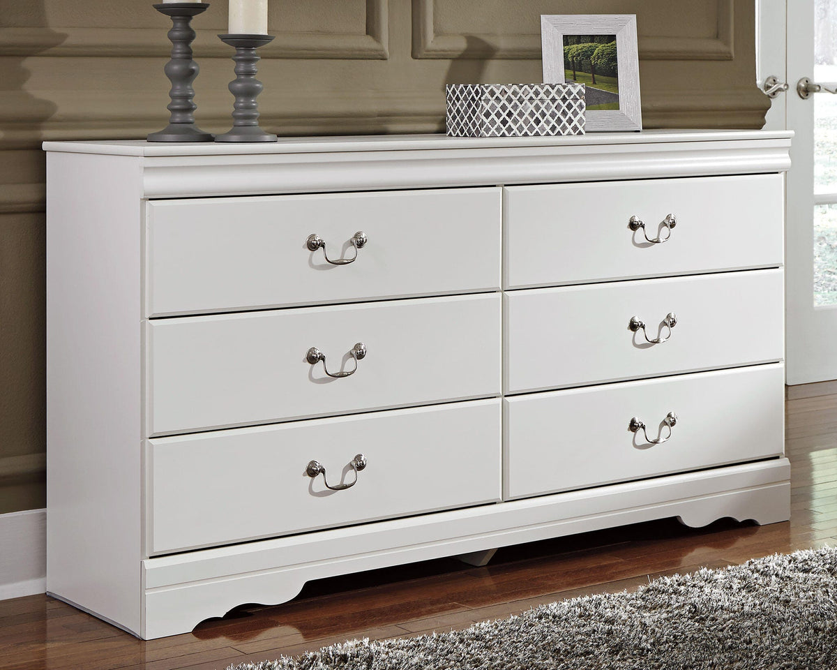 Anarasia Dresser - B129-31 - product view or room setting; only dresser included (supplier image 2)