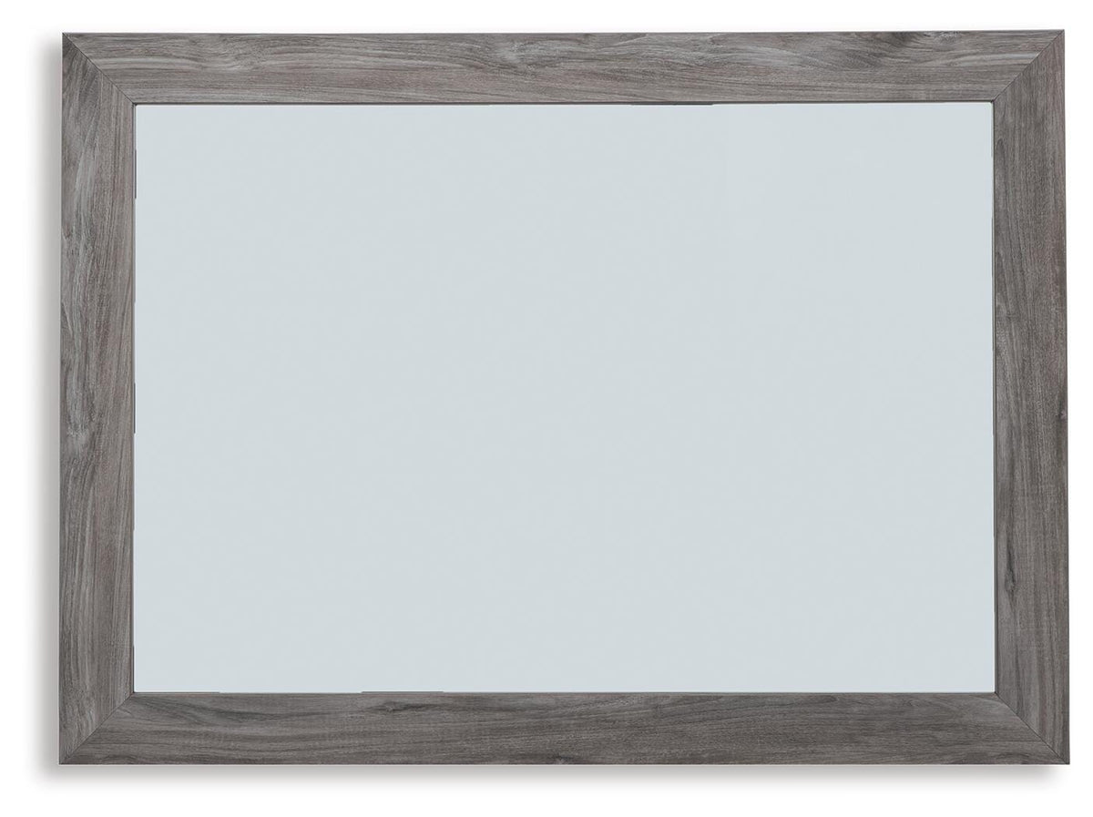 Bronyan Bedroom Mirror - B1290-36 - product view or room setting; only mirror included (supplier image 2)